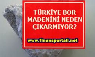 Türkiye Bor Madenini Neden Çıkarmıyor?