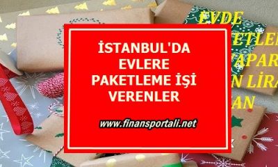 İstanbul’da Evlere Paketleme İşi Veren Firmalar(AYDA 4000 TL KAZAN)