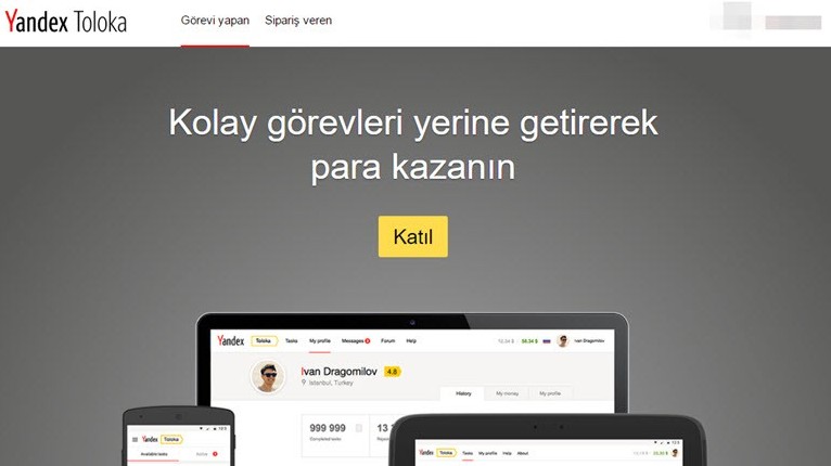 Telefondan para kazanma yandex toloka