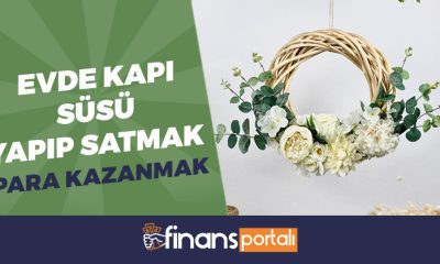 Evde Kapı Süsü Yapıp Satmak