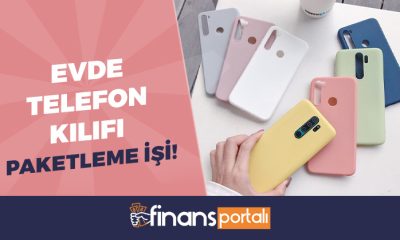 Evde Telefon Kılıfı Paketleme İşi