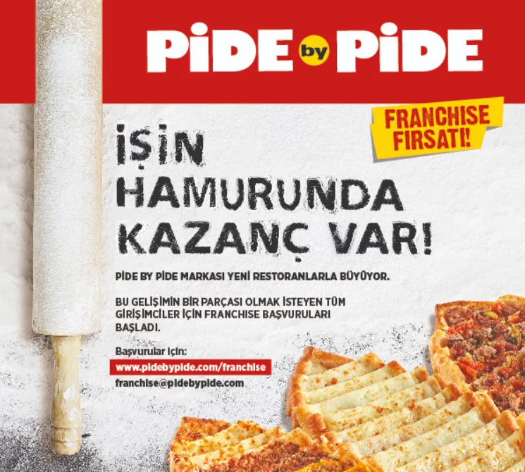 Pide by Pide Bayilik - GÜNCEL KAZANÇLAR ve ŞARTLAR! Pide by Pide şubeleri