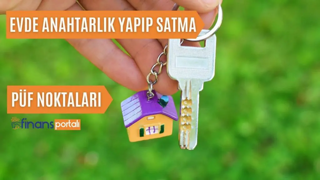 Evde Anahtarlık Yapıp Satma - Ayda 8.000 TL GARANTİ Evde Anahtarlık Yapıp Satma İşi Tüyoları