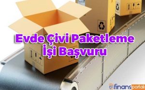 Evde Çivi Paketleme İşi - EN AZ 13.000 TL Kazanın Evde Çivi Paketleme İşi Başvuru