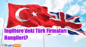 İngiltere'deki Türk Şirketleri İş İlanları