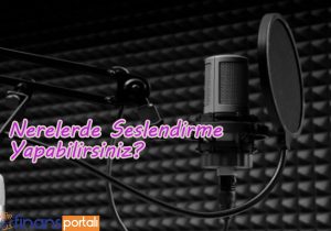Seslendirme Yaparak Para Kazanma I EN AZ 10.000 TL Kazanç! Seslendirme Yapabileceğiniz Yerler