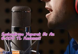 Seslendirme Yaparak Para Kazanma I EN AZ 10.000 TL Kazanç! Seslendirme Yaparak Ne Kadar Kazanırsınız