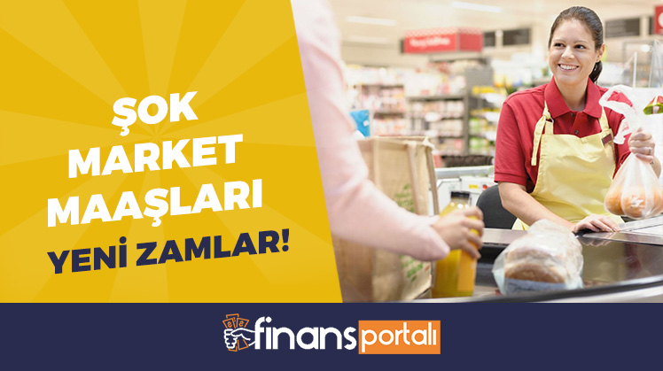 şok market maaşları