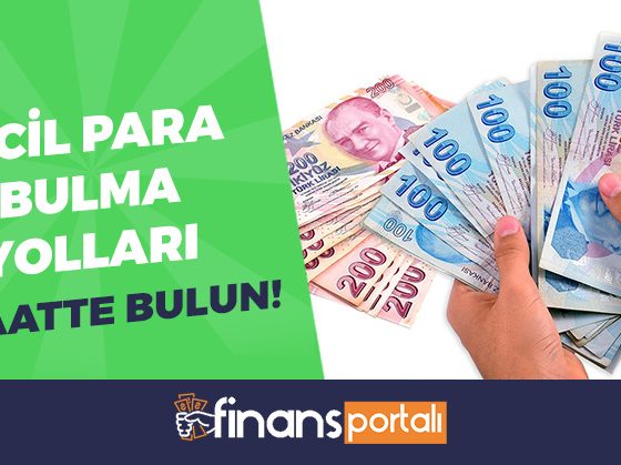 acil para bulma yolları