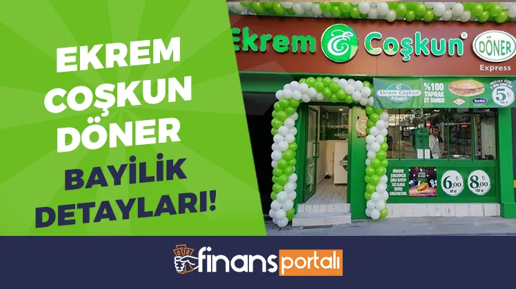 Ekrem Coşkun Döner Bayilik Şartları - 2023 BAYİLİK BEDELİ! Ekrem Coşkun döner bayilik