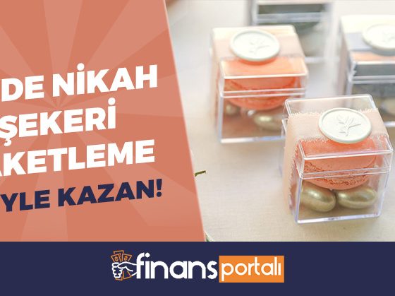 Evde Nikah Şekeri Paketleme İşi