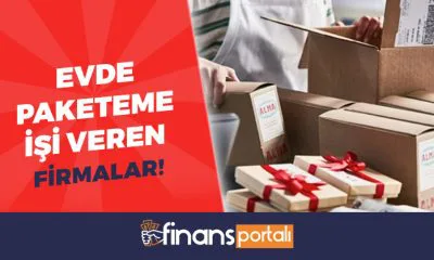 evde paketleme işi veren firmalar