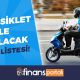 Motosiklet İle Yapılacak İşler