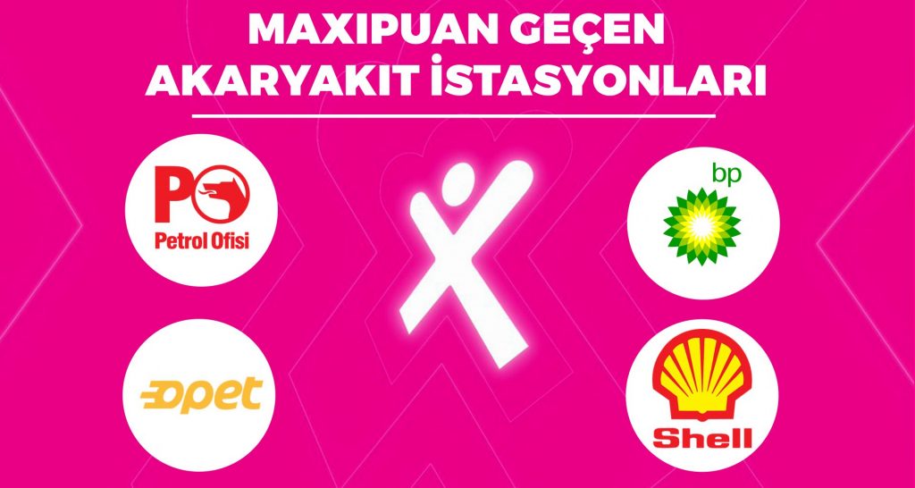 MaxiPuan Geçen Akaryakıt İstasyonları