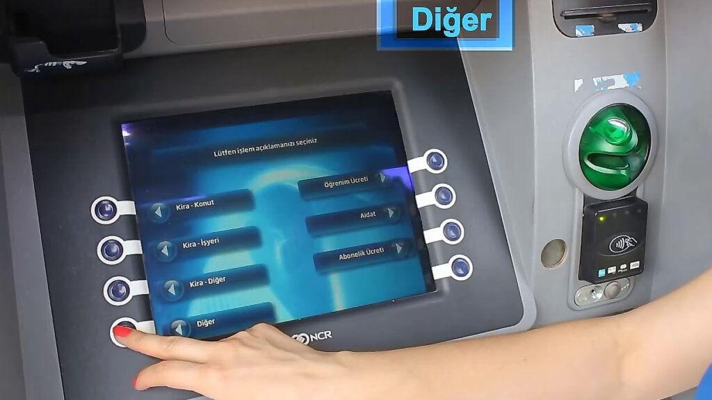 Kartsız ATM'den IBAN'a Para Yatırma