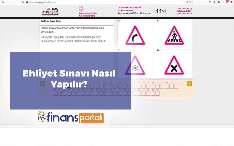 Ehliyet Sınavı Nasıl Yapılır