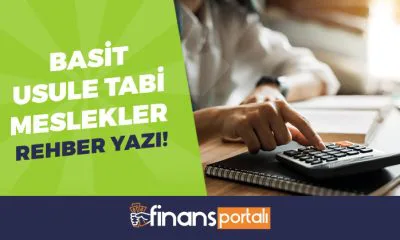 Basit Usule Tabi Meslekler