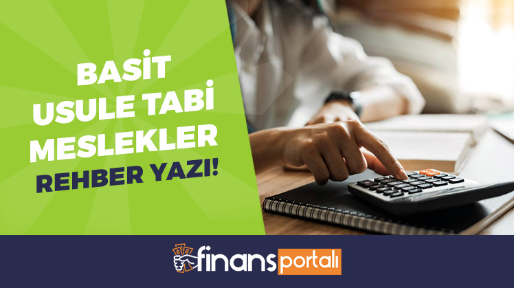 Basit Usule Tabi Meslekler