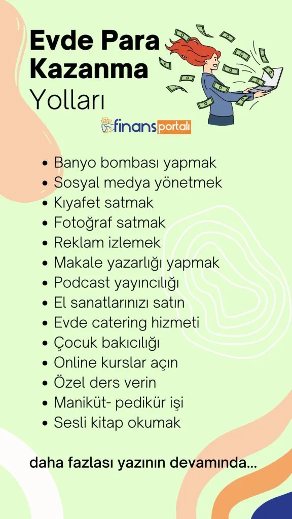 Evde Para Kazanmanın Yolları 2023 - 70 KAZANÇLI İŞ FİKRİ! evde para kazanma yolları