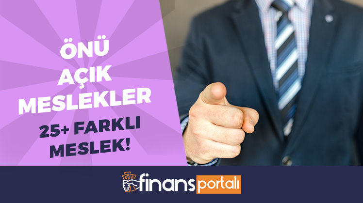 önü açık meslekler