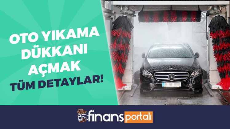 oto yıkama dükkanı açmak