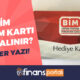 Bim Yardım Kartı Nasıl Alınır?