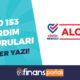 ALO 153 yardım başvurusu