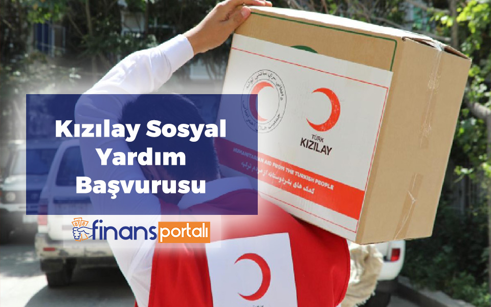 Kızılay Sosyal Yardım Başvurusu